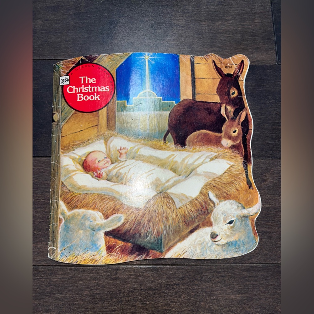The Christmas Book Holiday Nativity Book Vintage